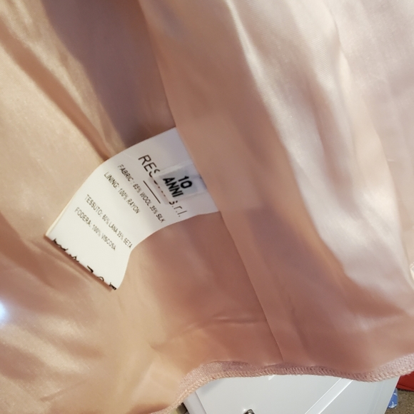 NWT-MAGIL BUTTON'S UP YOUTH GIRLS PEACHY PINK BLAZER JACKET- ITALY10- - Picture 11 of 15